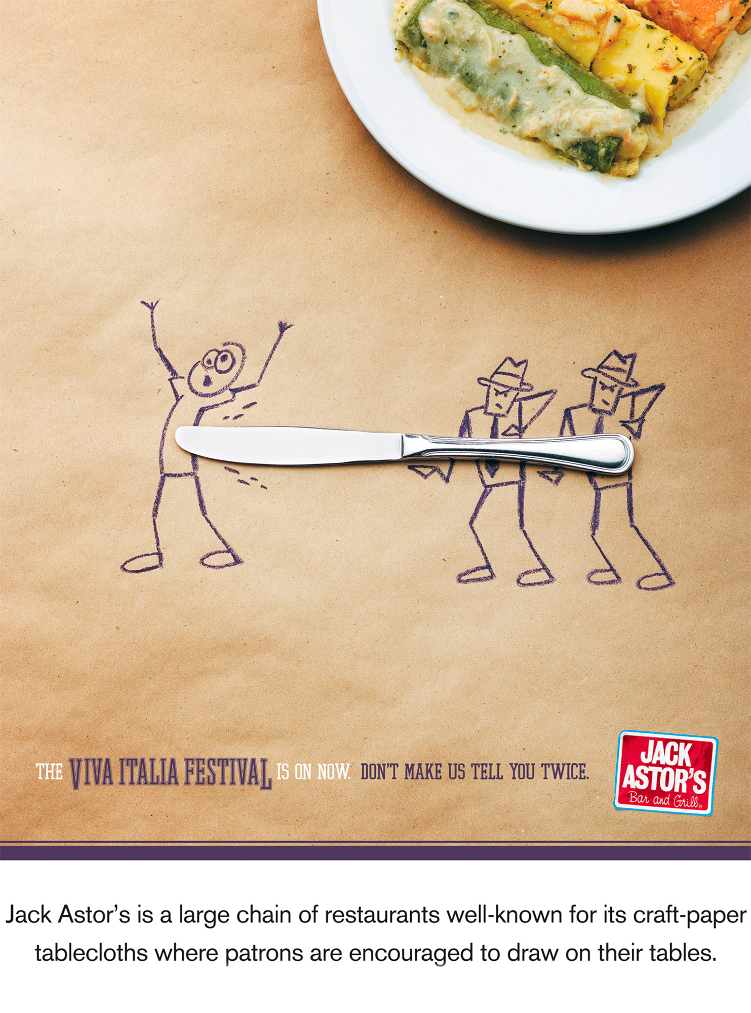 Fork, Knife, Meatball