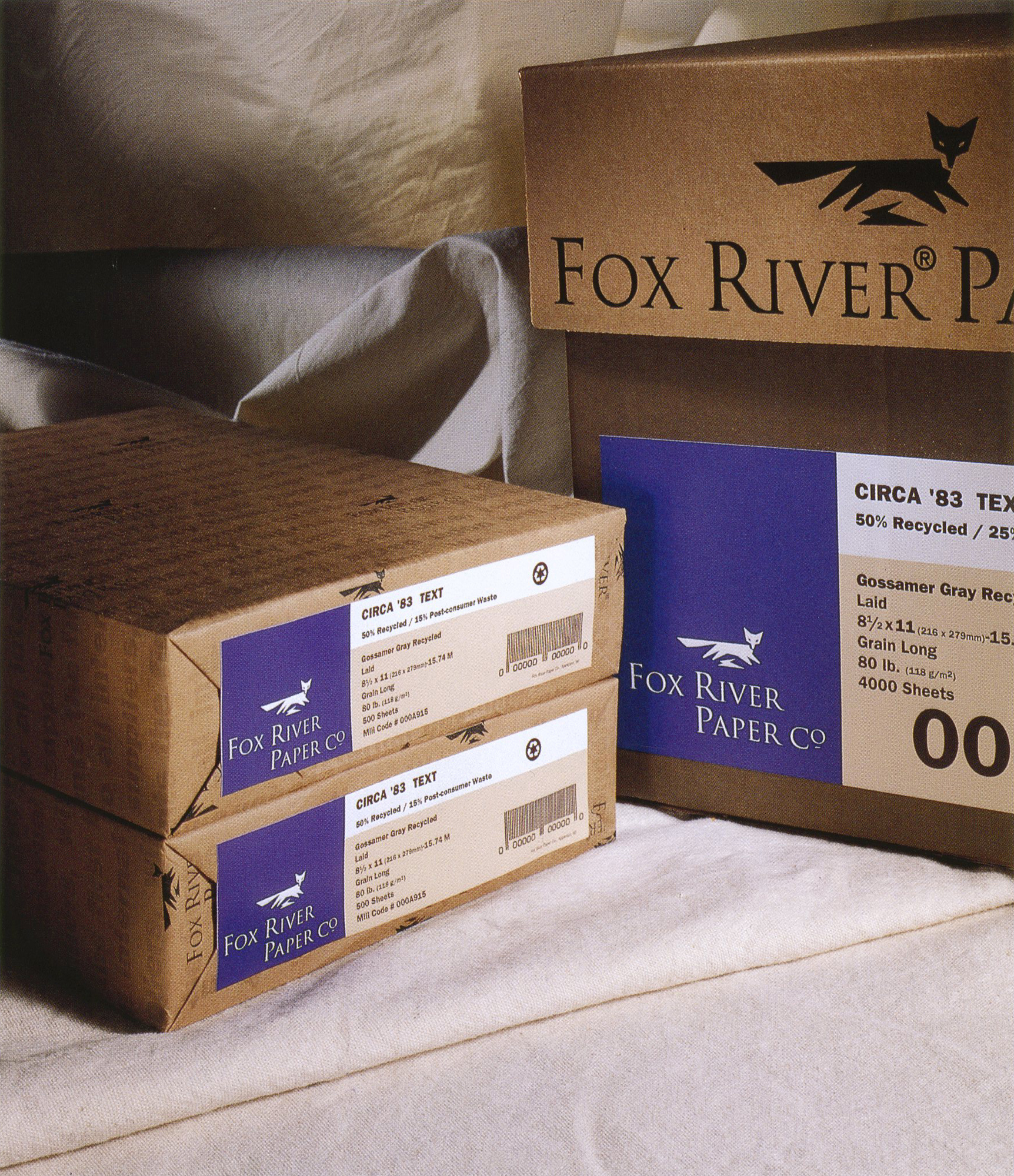 Packaging Labels and Swatchbooks