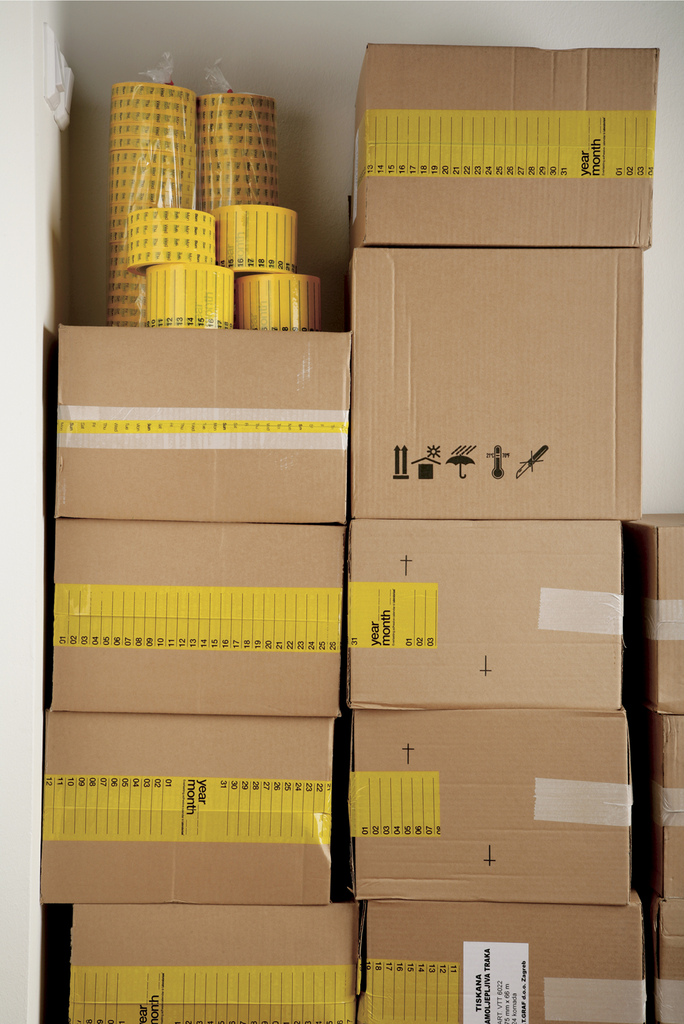 Everlasting Adhesive Calendar