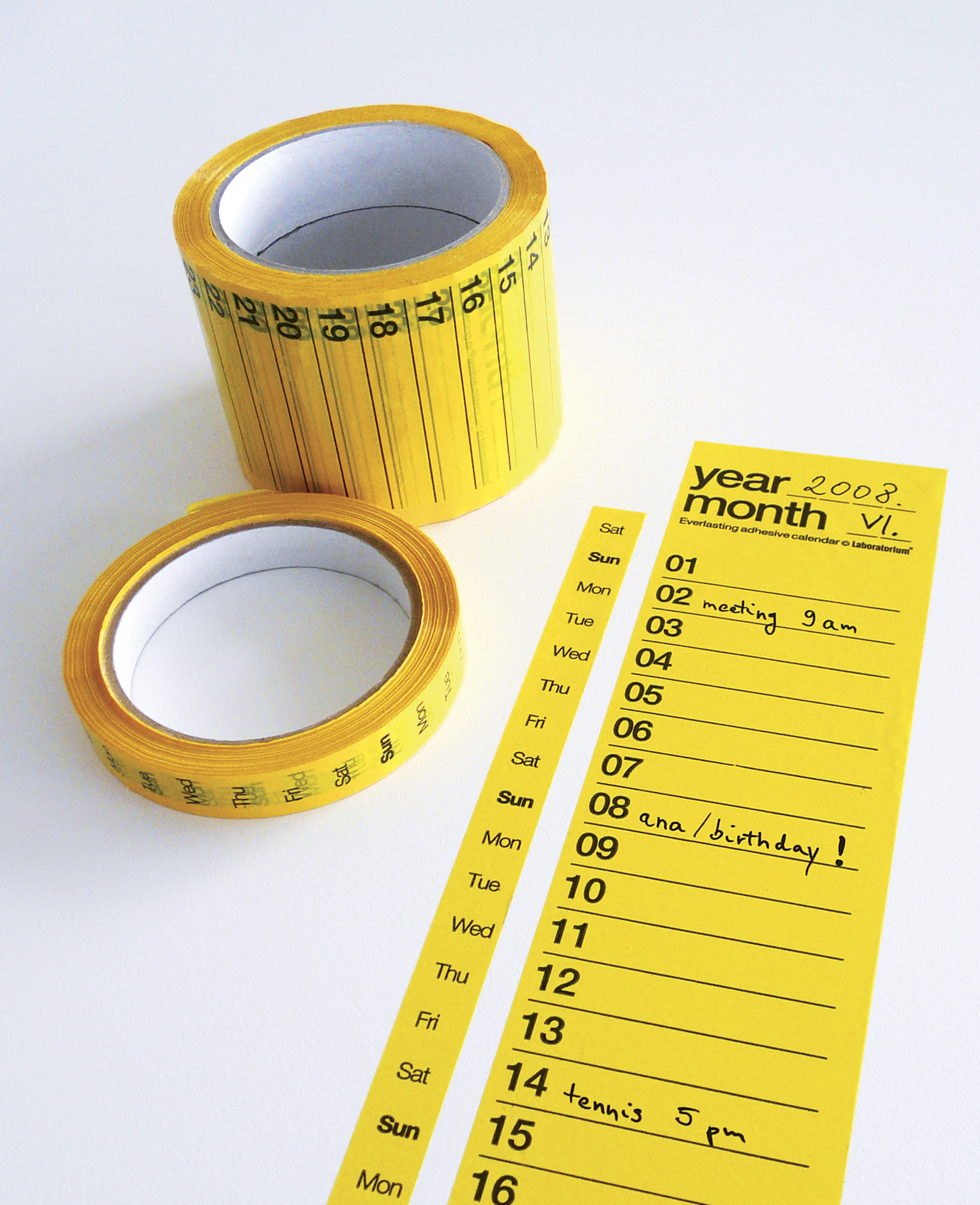 Everlasting Adhesive Calendar