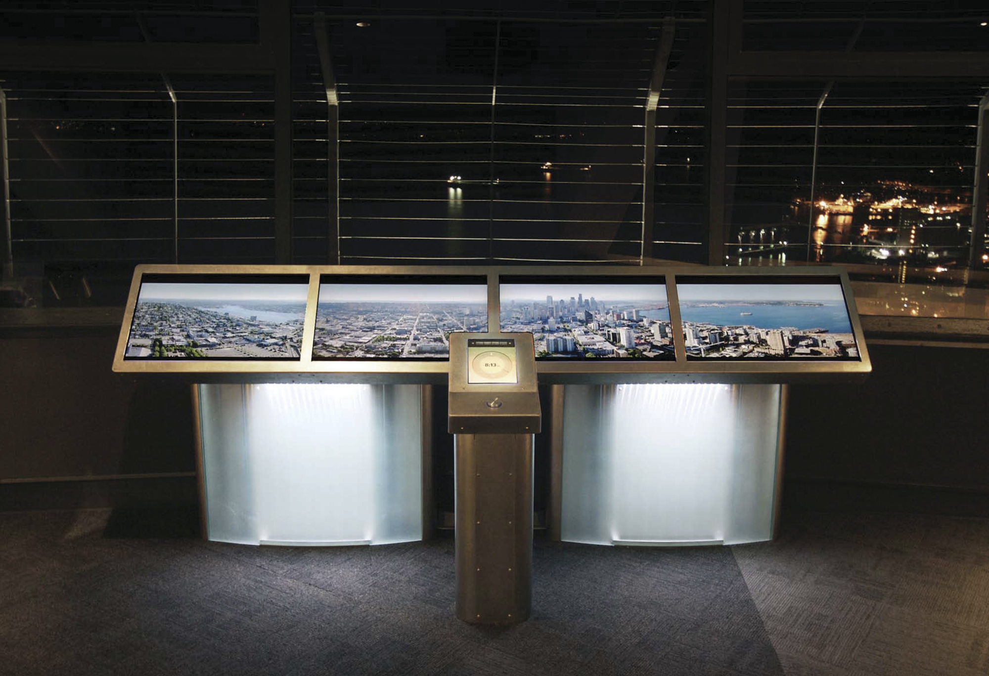 SkyQ Experiential Branding System Installation