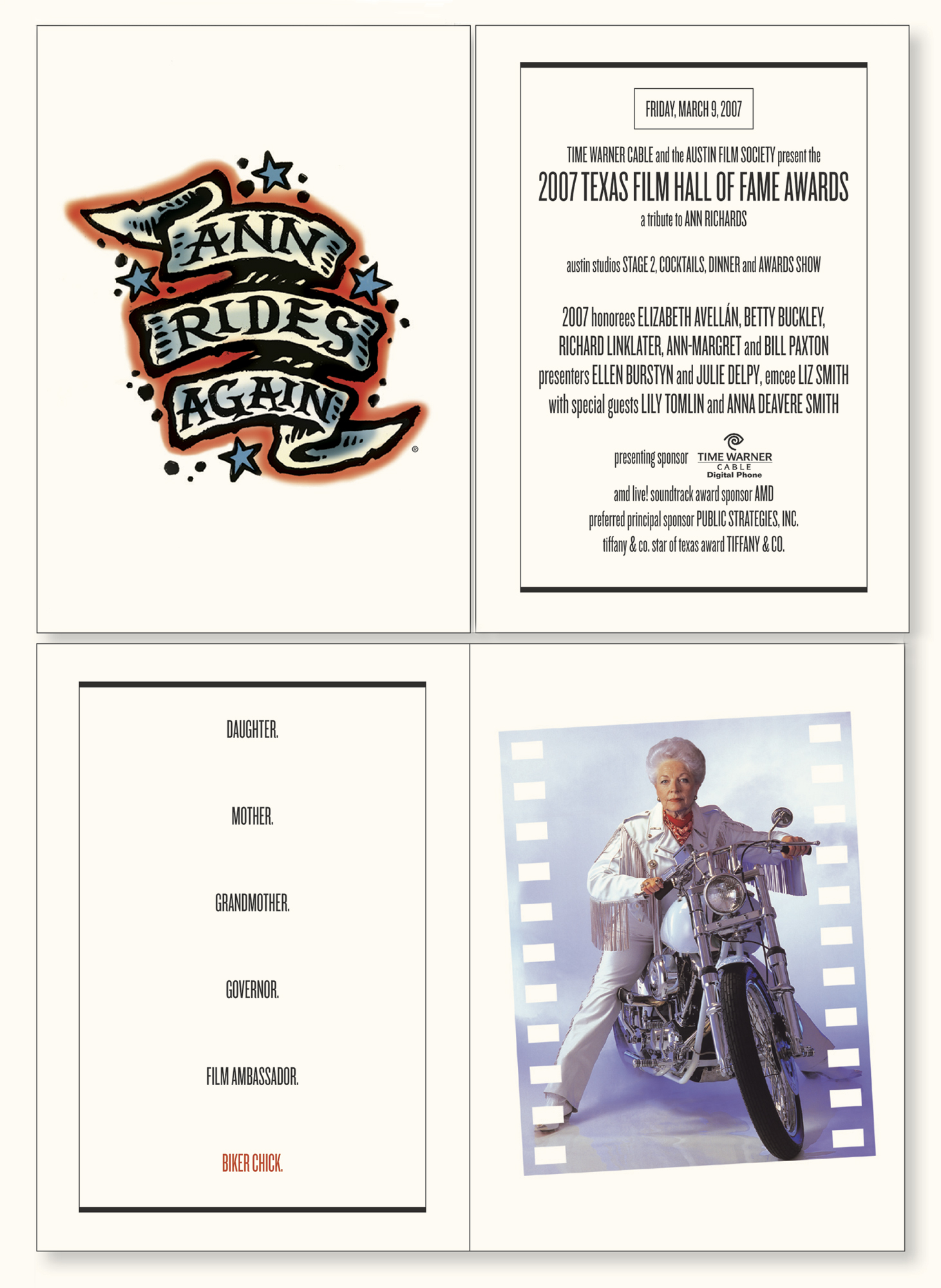 Ann Rides Again Invitation