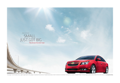 Cruze Launch - Magazine and Newspaper Campaign