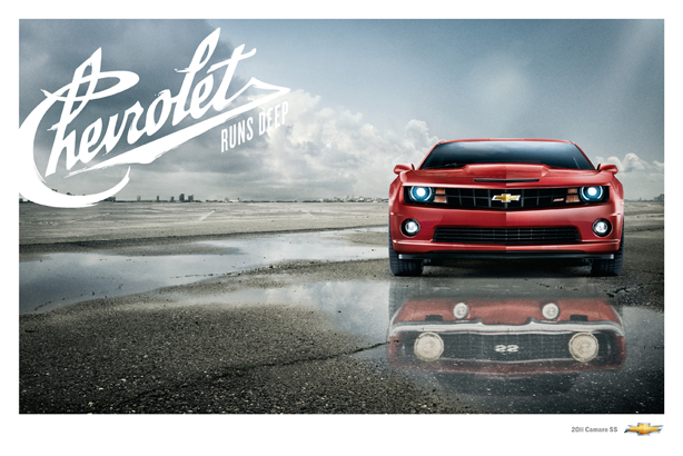 Camaro Reflection Magazine Spread