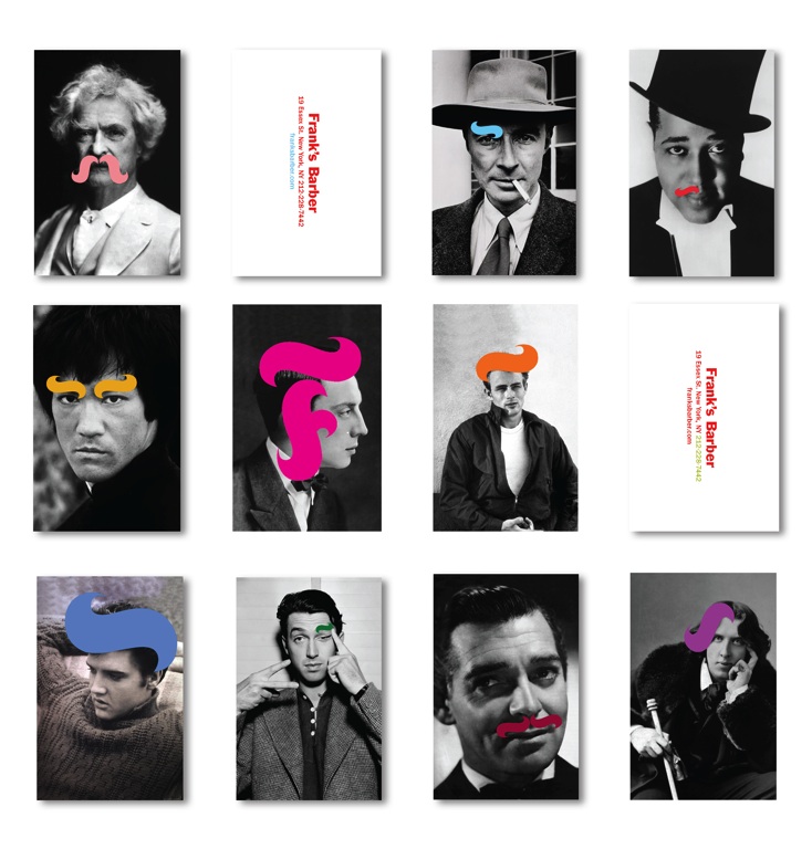 Frank's Barber Business Cards