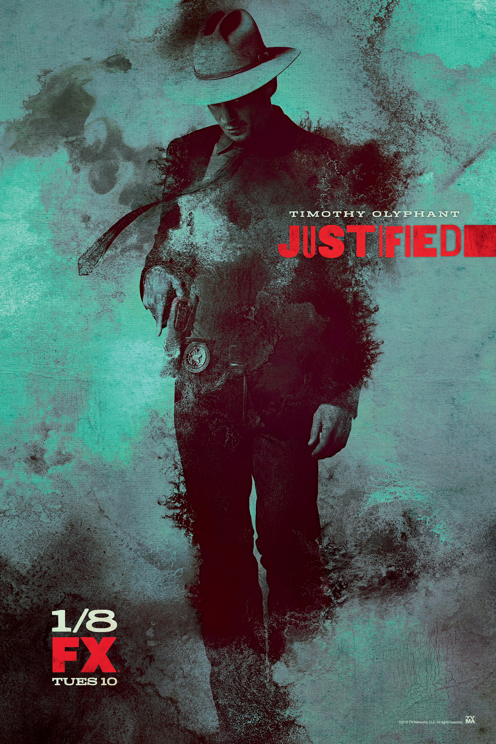 Justified Season 4- Key Art Vertical