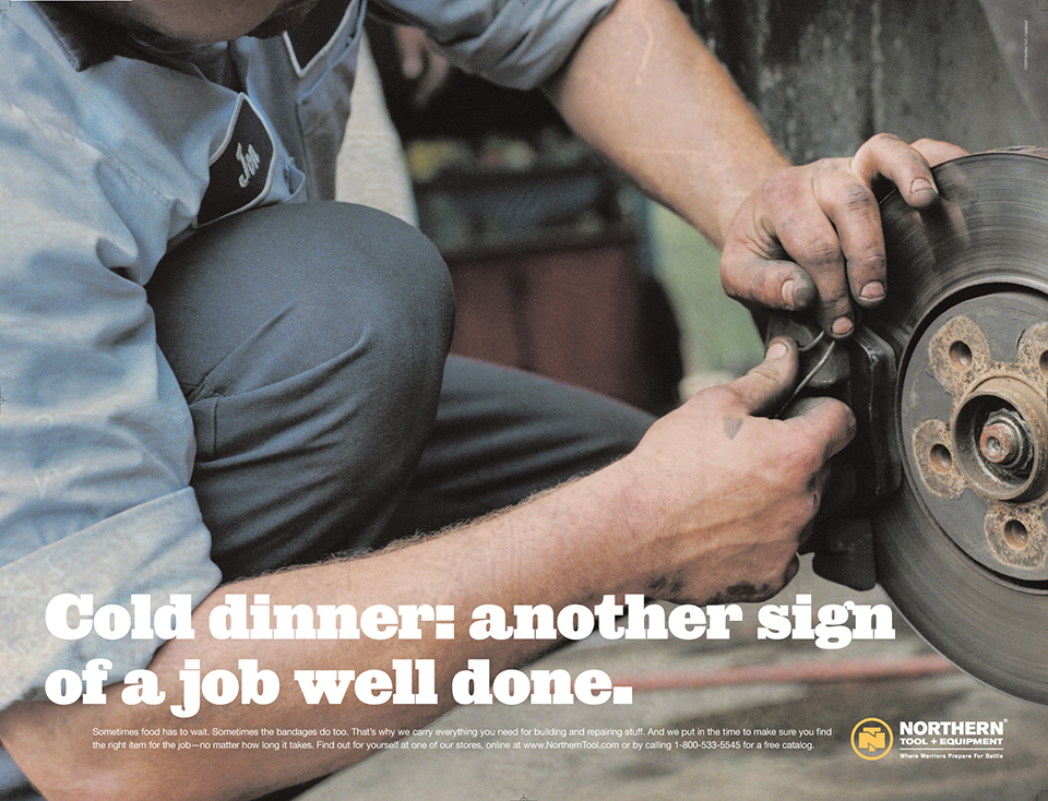 NT in-store signage campaign