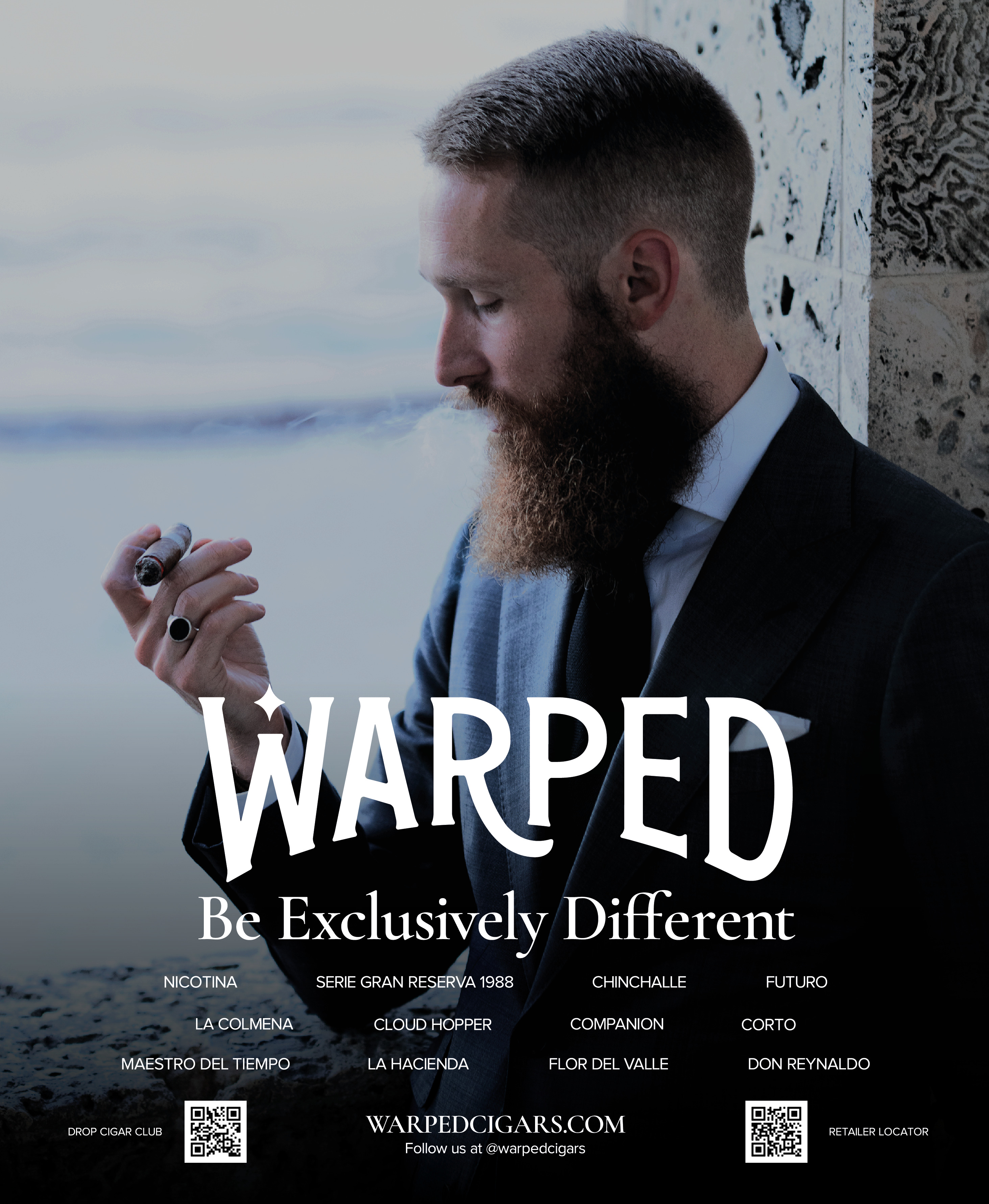 Warped Cigars "Be Exclusively Different"