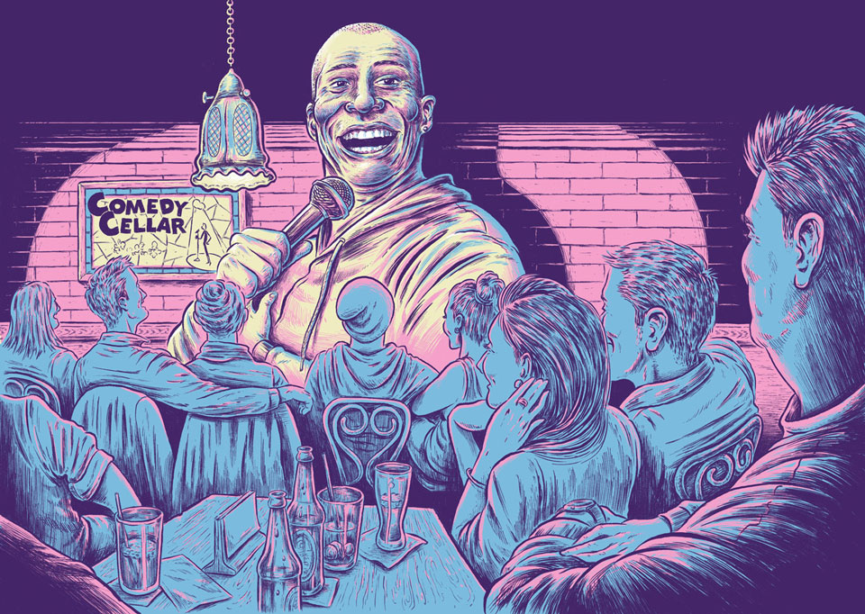Killing For Laughs — An Illustrated Portrait of Stand-Up Comedy in New York City