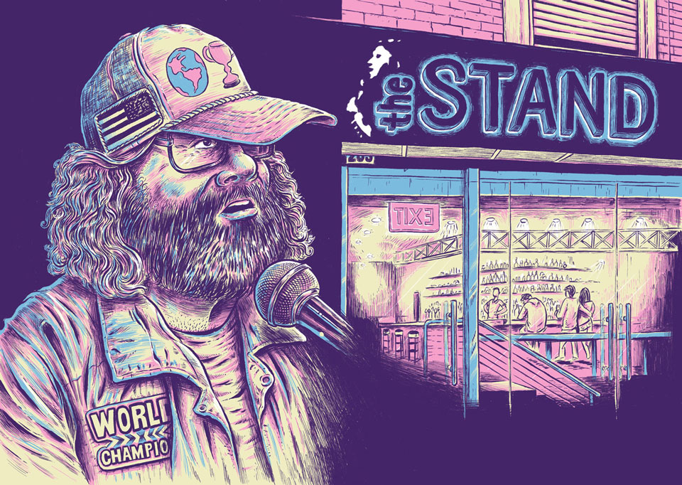 Killing For Laughs — An Illustrated Portrait of Stand-Up Comedy in New York City