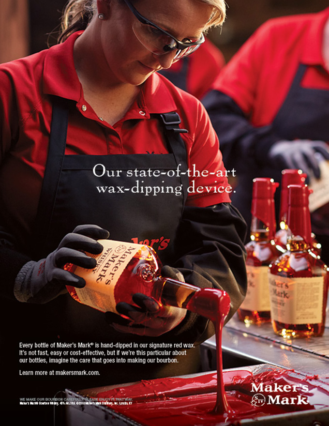 Maker's Mark "State of the Art" Print Ad