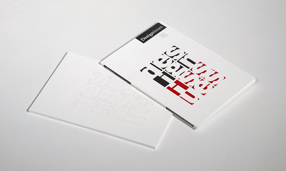 Cover design for ‘Design Issues’, a design journal