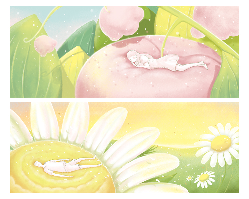 Sleeping in nature