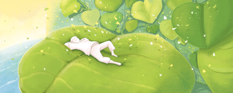 Sleeping in nature
