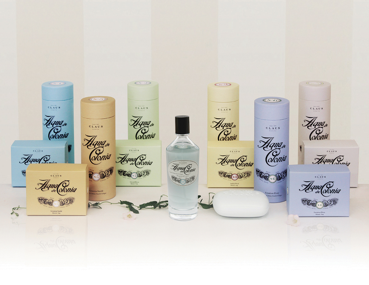 Agua de Colonia collection from Claus Porto