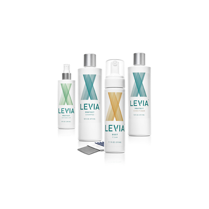 LEVIA logo for lice treatment and hair products