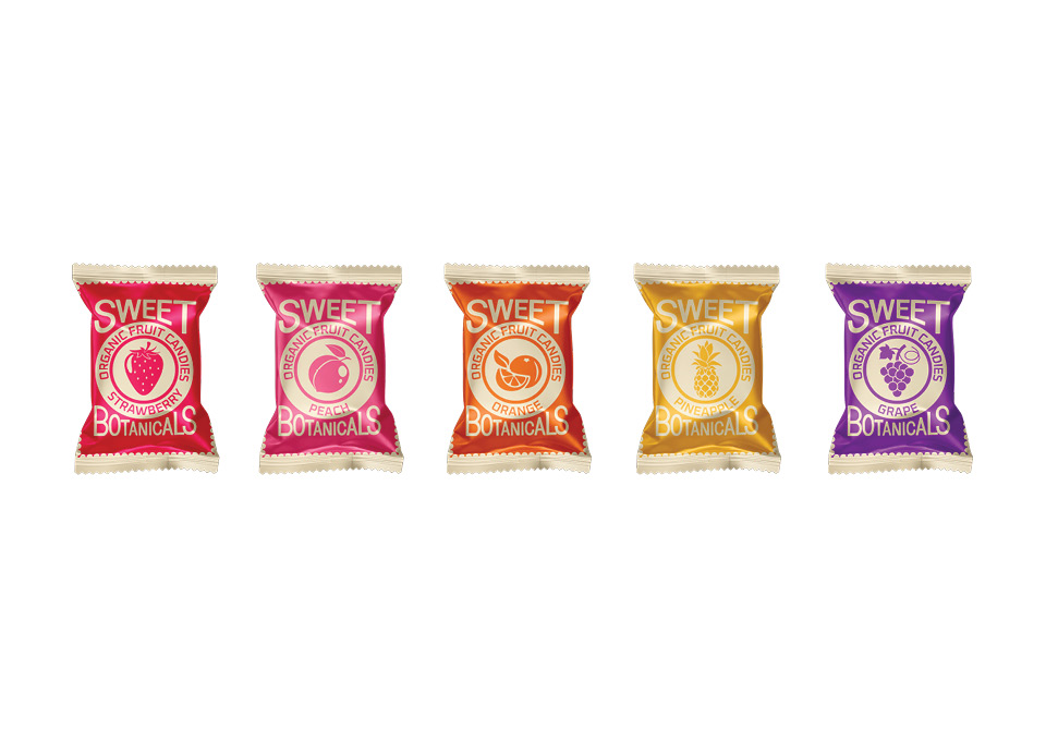 Sweet Botanicals Candy Packaging