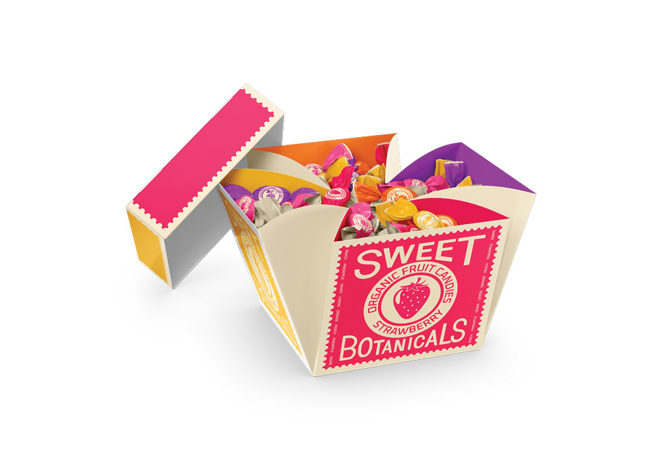 Sweet Botanicals Candy Packaging