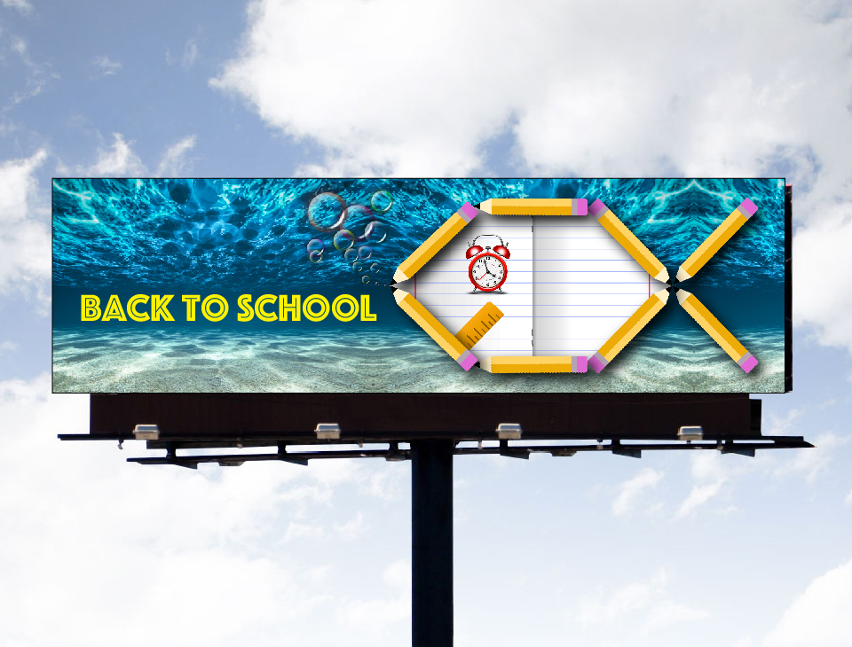 Back to School Billboard