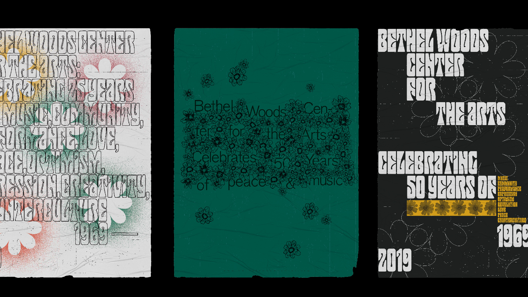 Bethel Woods 50th Anniversary Posters