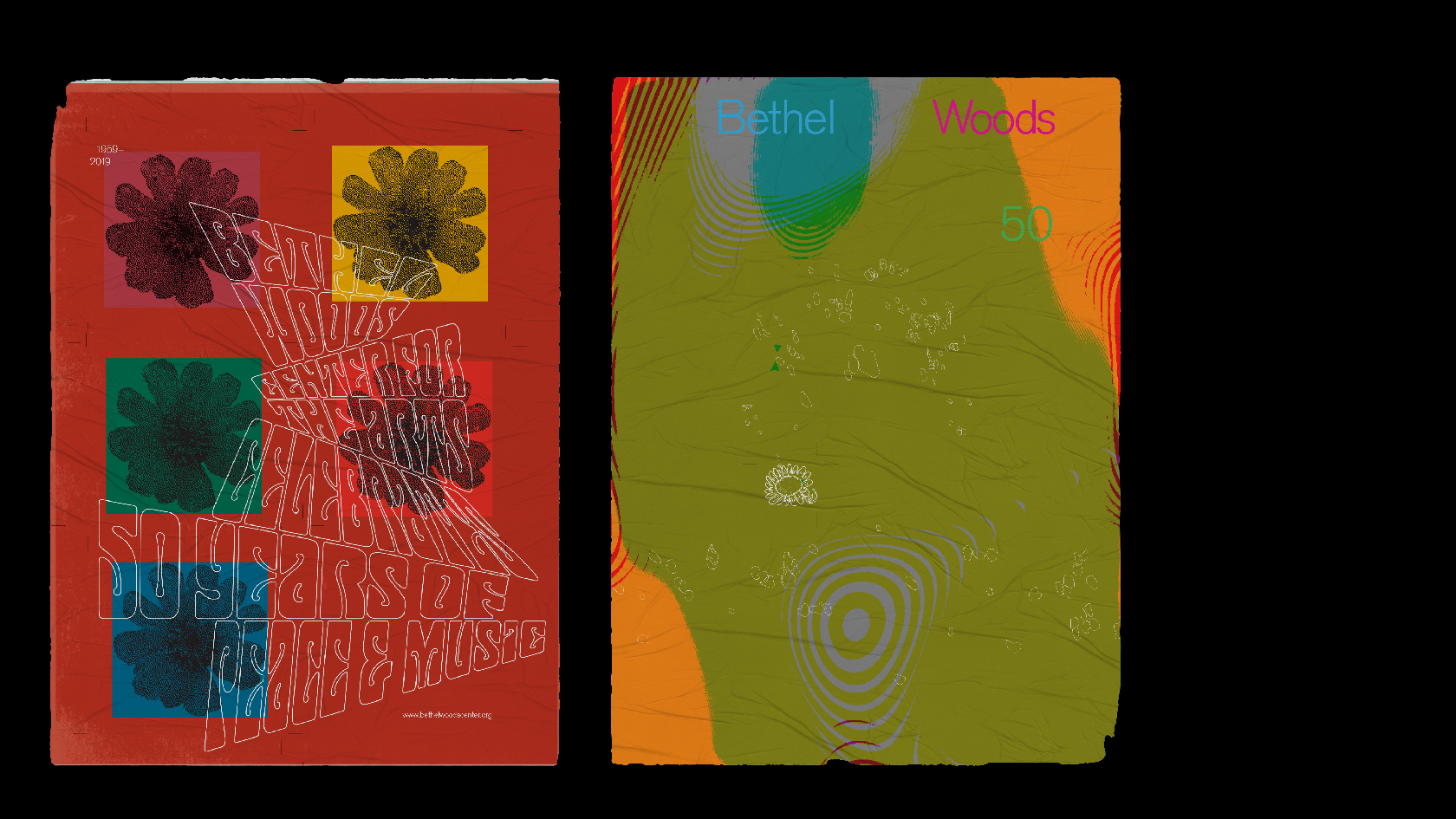 Bethel Woods 50th Anniversary Posters