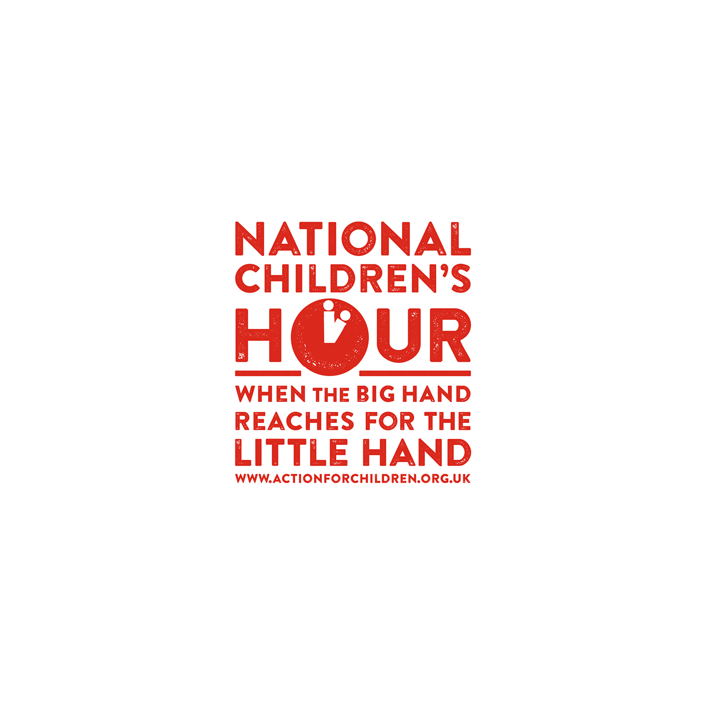 National Children Hour "When the big hand reaches for the little hand"