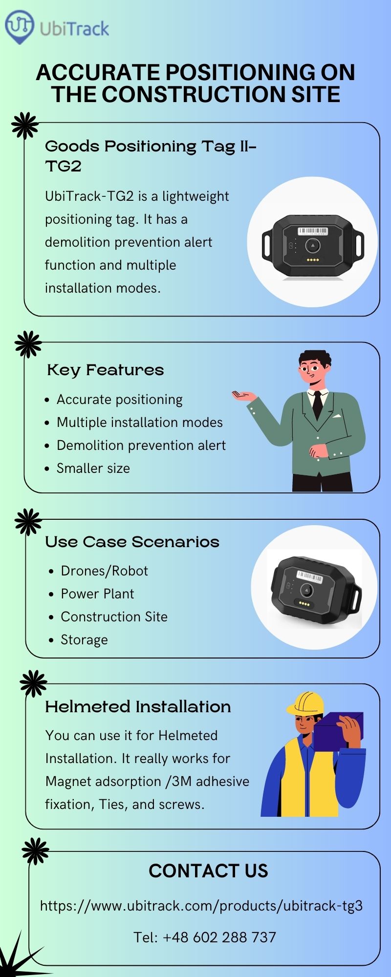 Buy Lightweight Goods Positioning Tag II-TG2