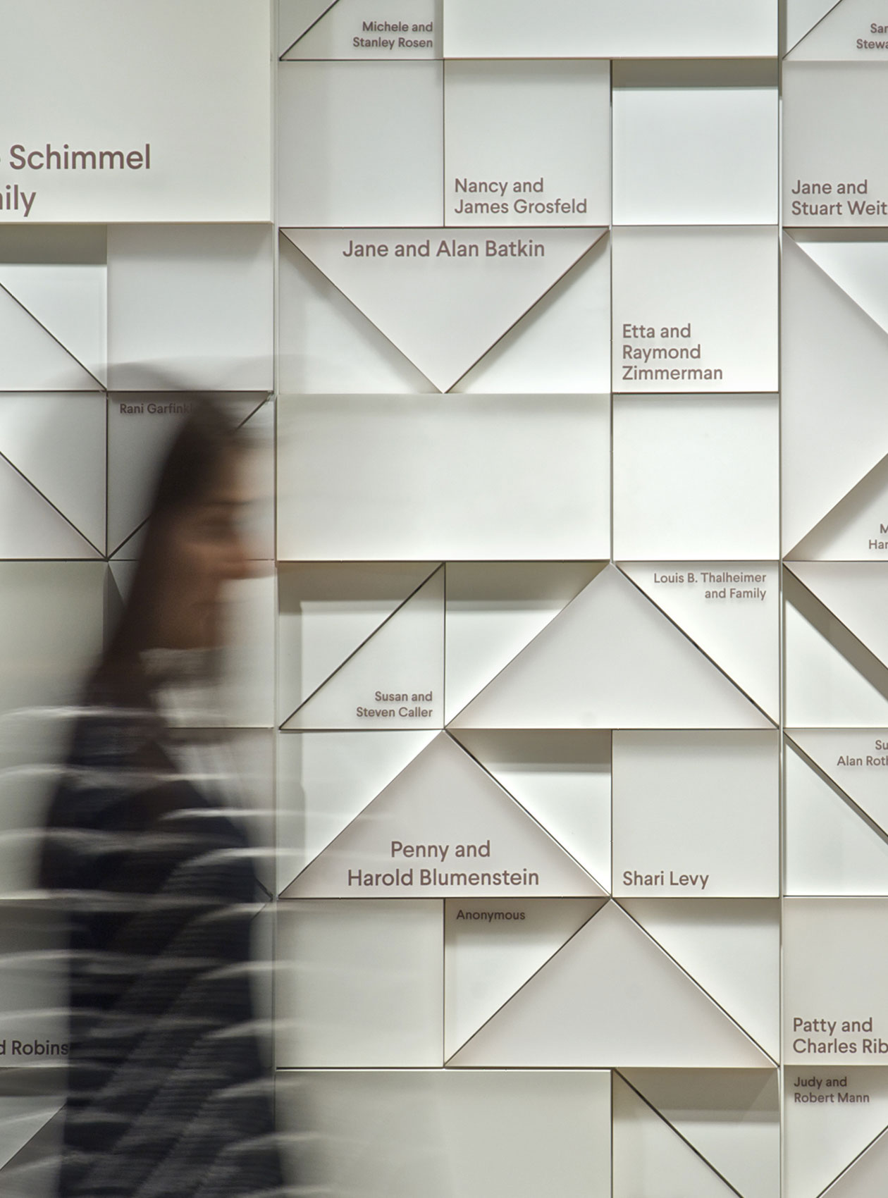 JDC Donor Recognition Wall 