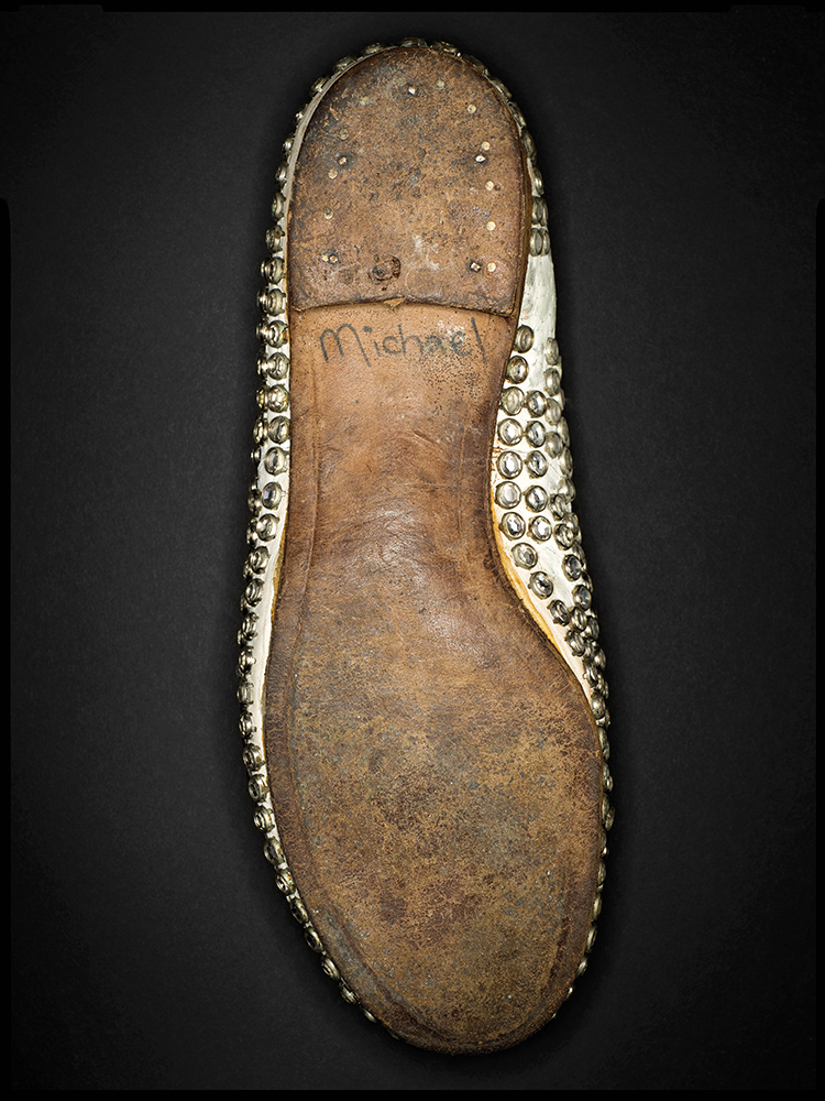 Michael Jackson’s Shoes “Moonwalking”