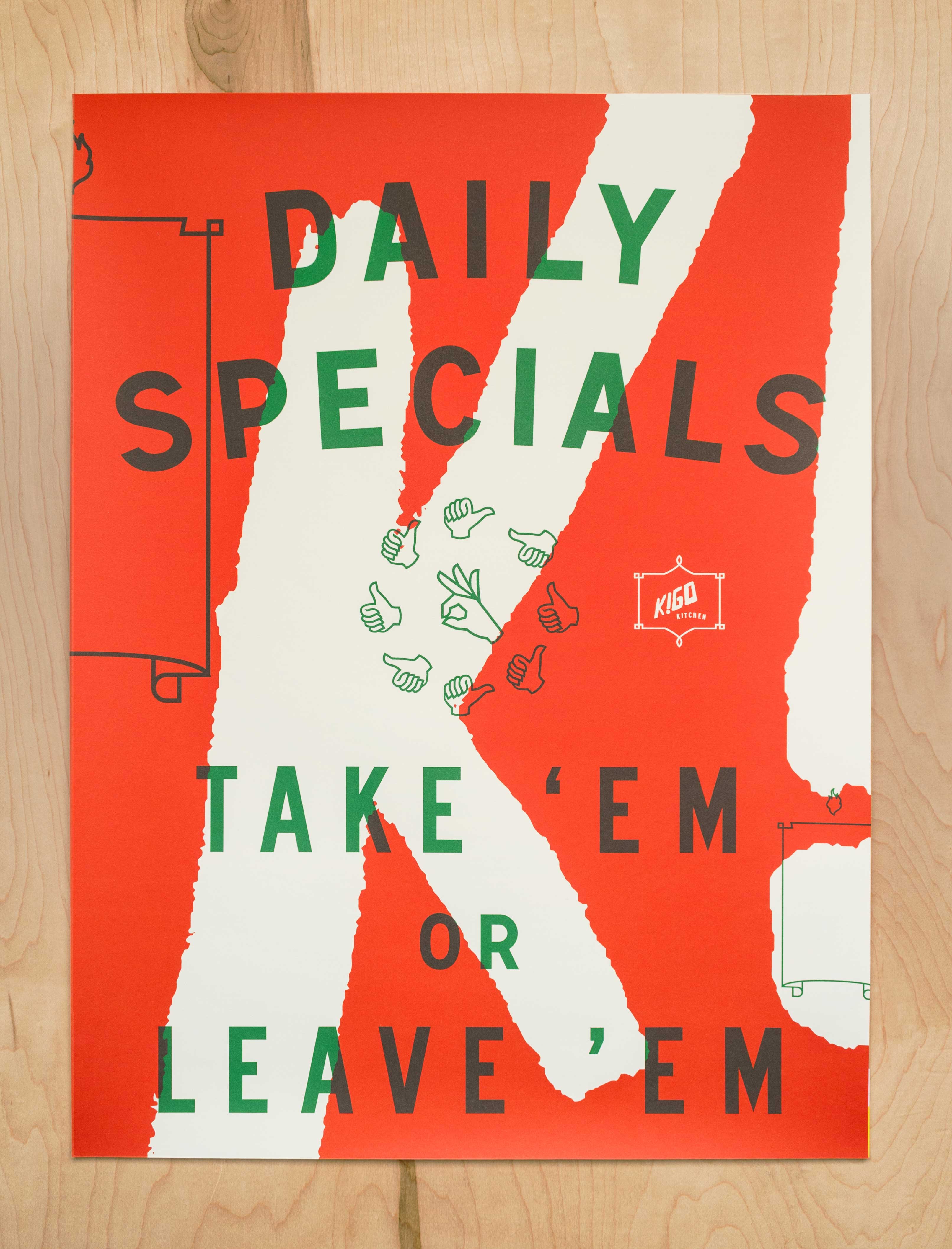 Kigo Kitchen Poster Series