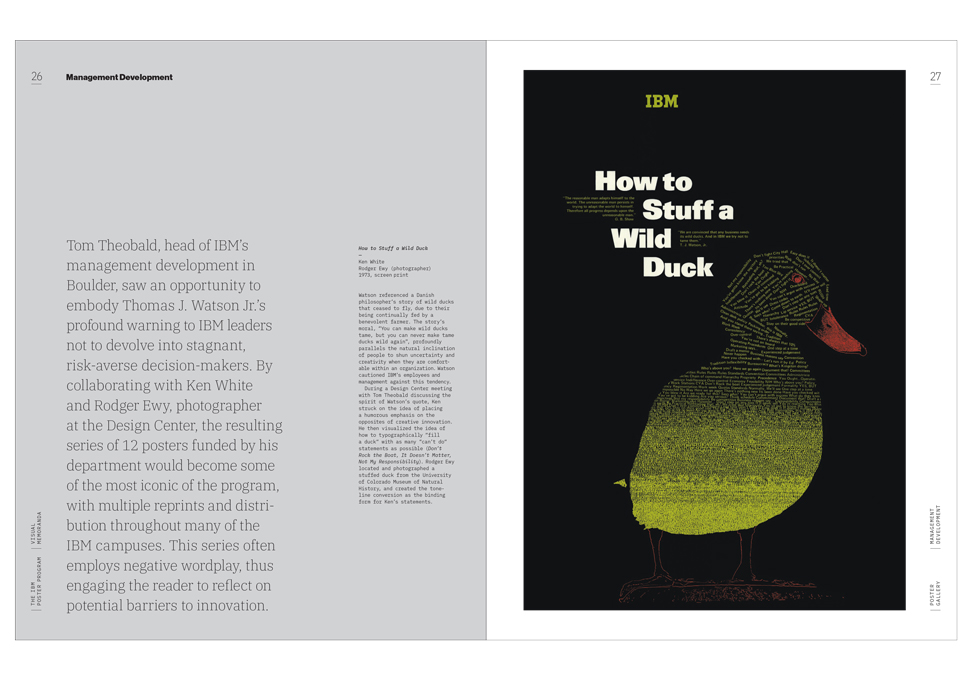 The IBM Poster Program: Visual Memoranda