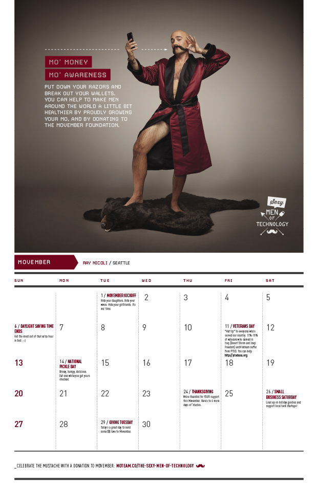 Sexy Men of Technology Calendar