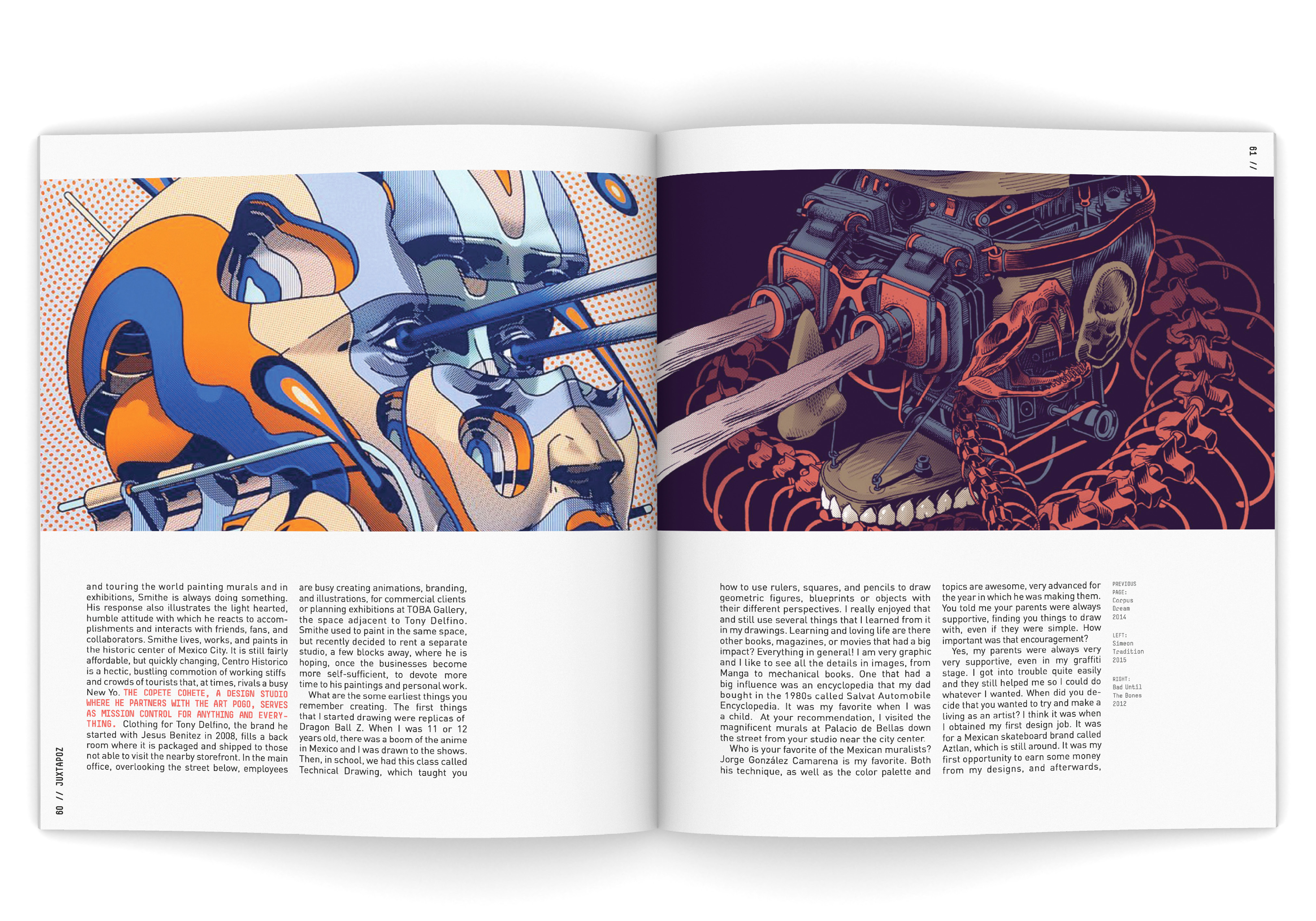 Juxtapoz Magazine - Graphis Portfolio