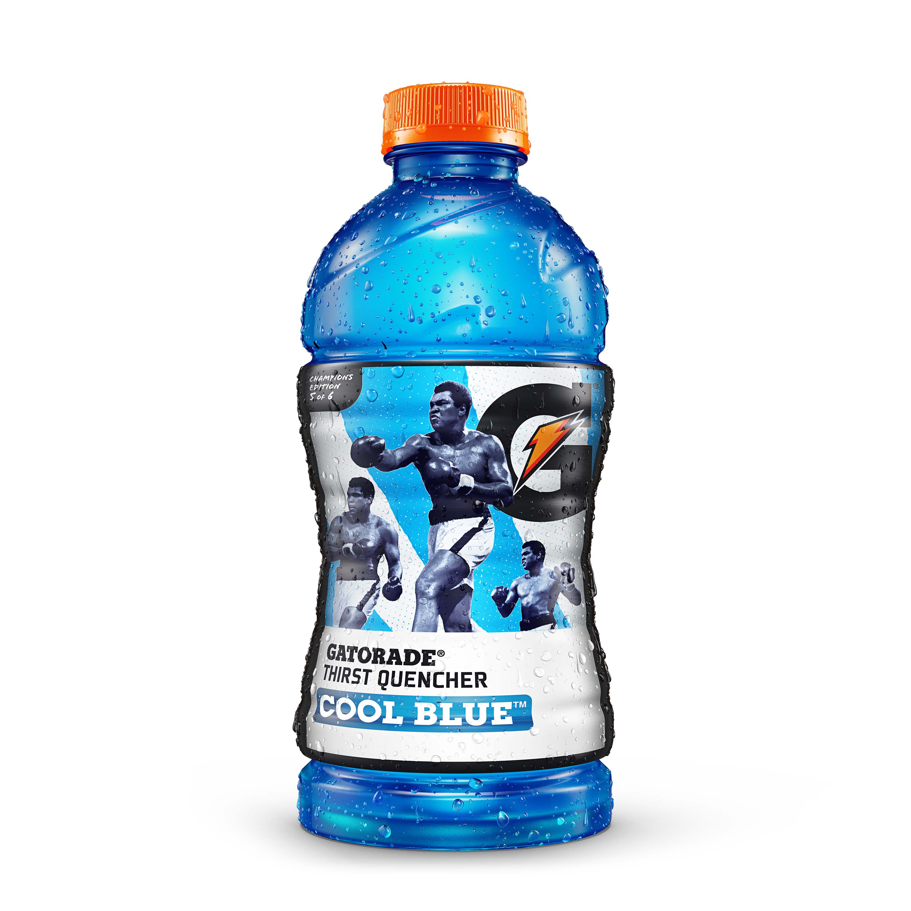 Gatorade x Muhammad Ali Limited Edition Labels