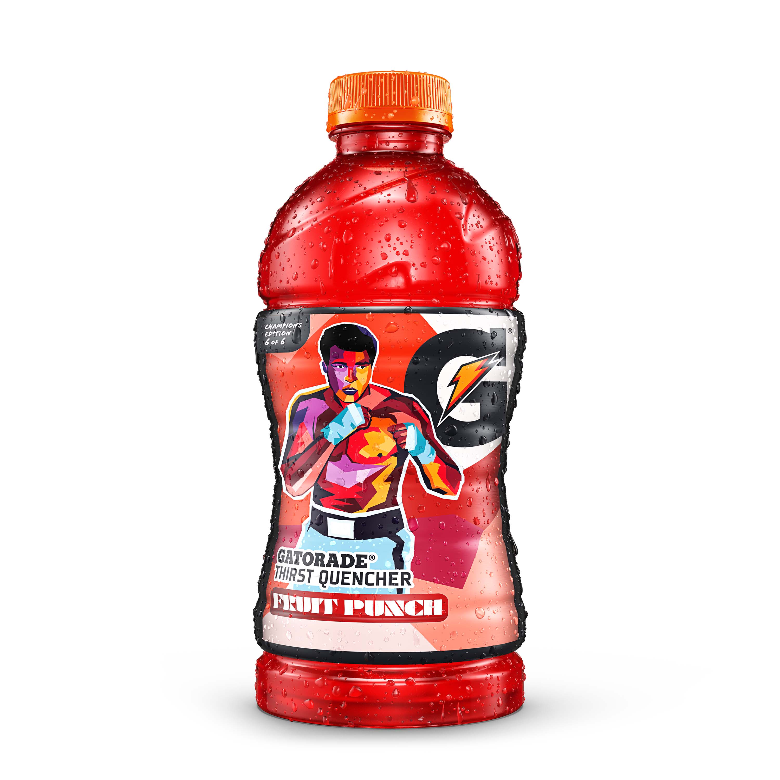 Gatorade x Muhammad Ali Limited Edition Labels