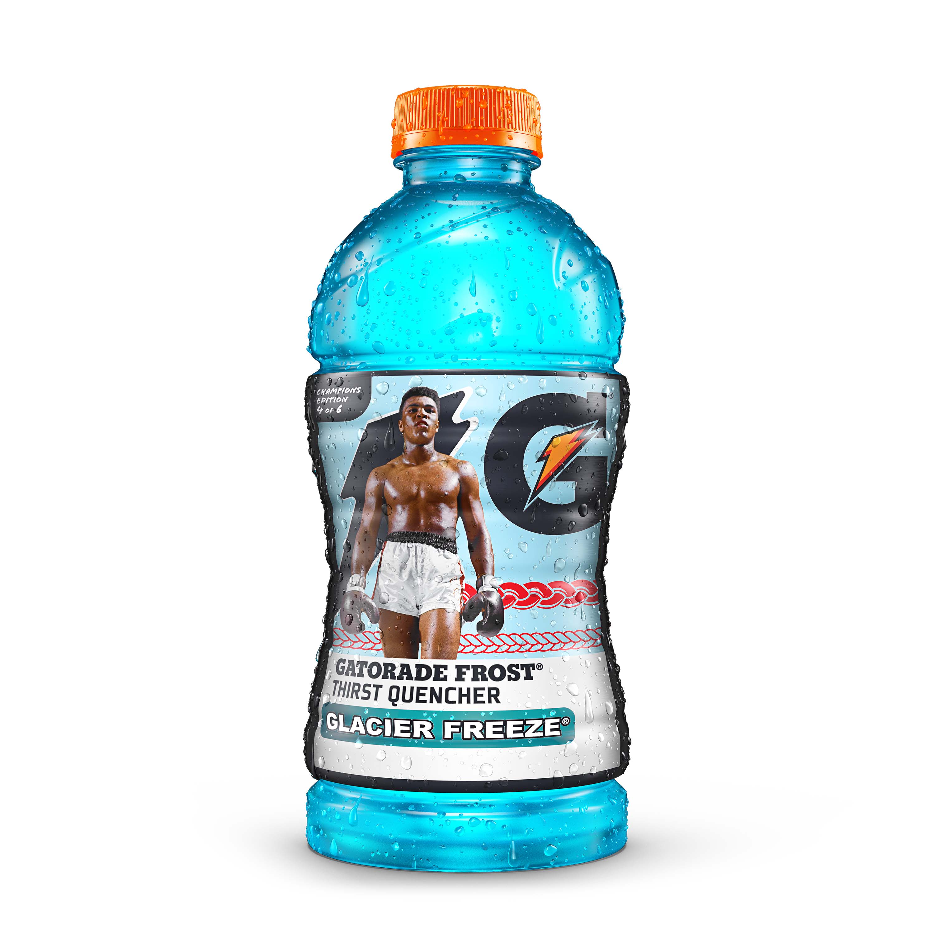 Gatorade x Muhammad Ali Limited Edition Labels