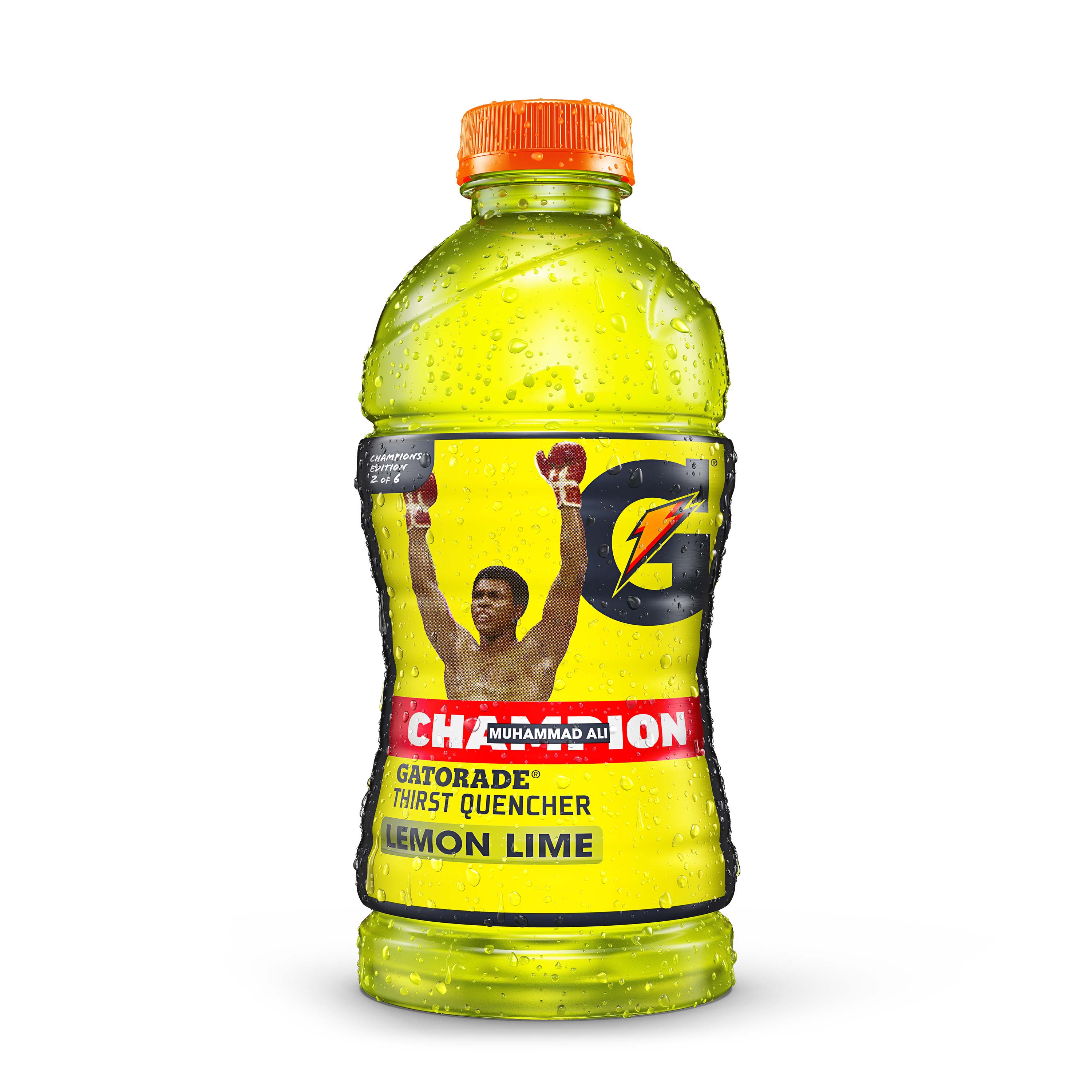 Gatorade x Muhammad Ali Limited Edition Labels