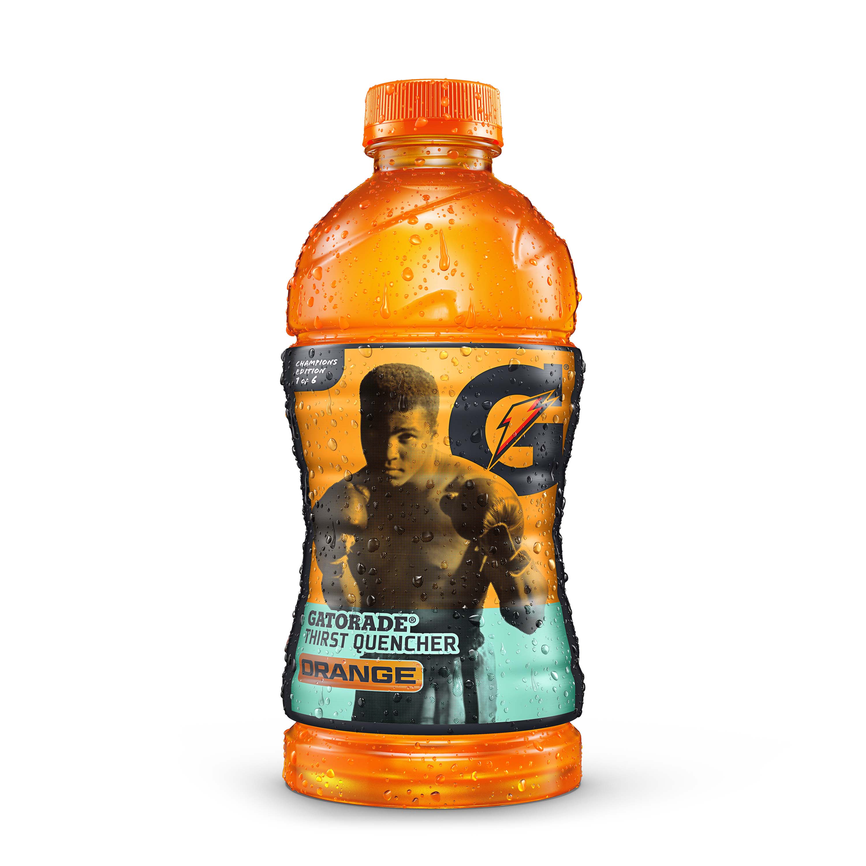 Gatorade x Muhammad Ali Limited Edition Labels