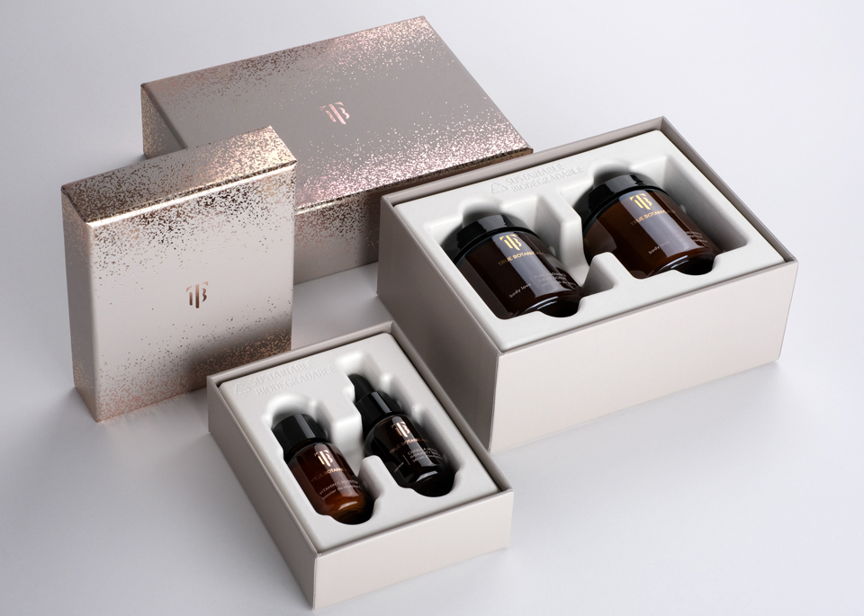 True Botanicals Skincare — Sustainable Gift Sets Packaging