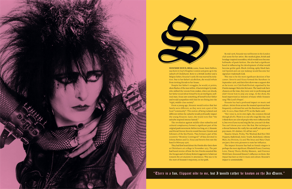 The Amazing Siouxsie Sioux