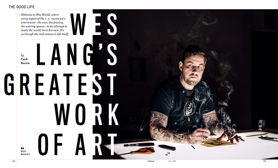 Wes Lang's Greatest Work of Art