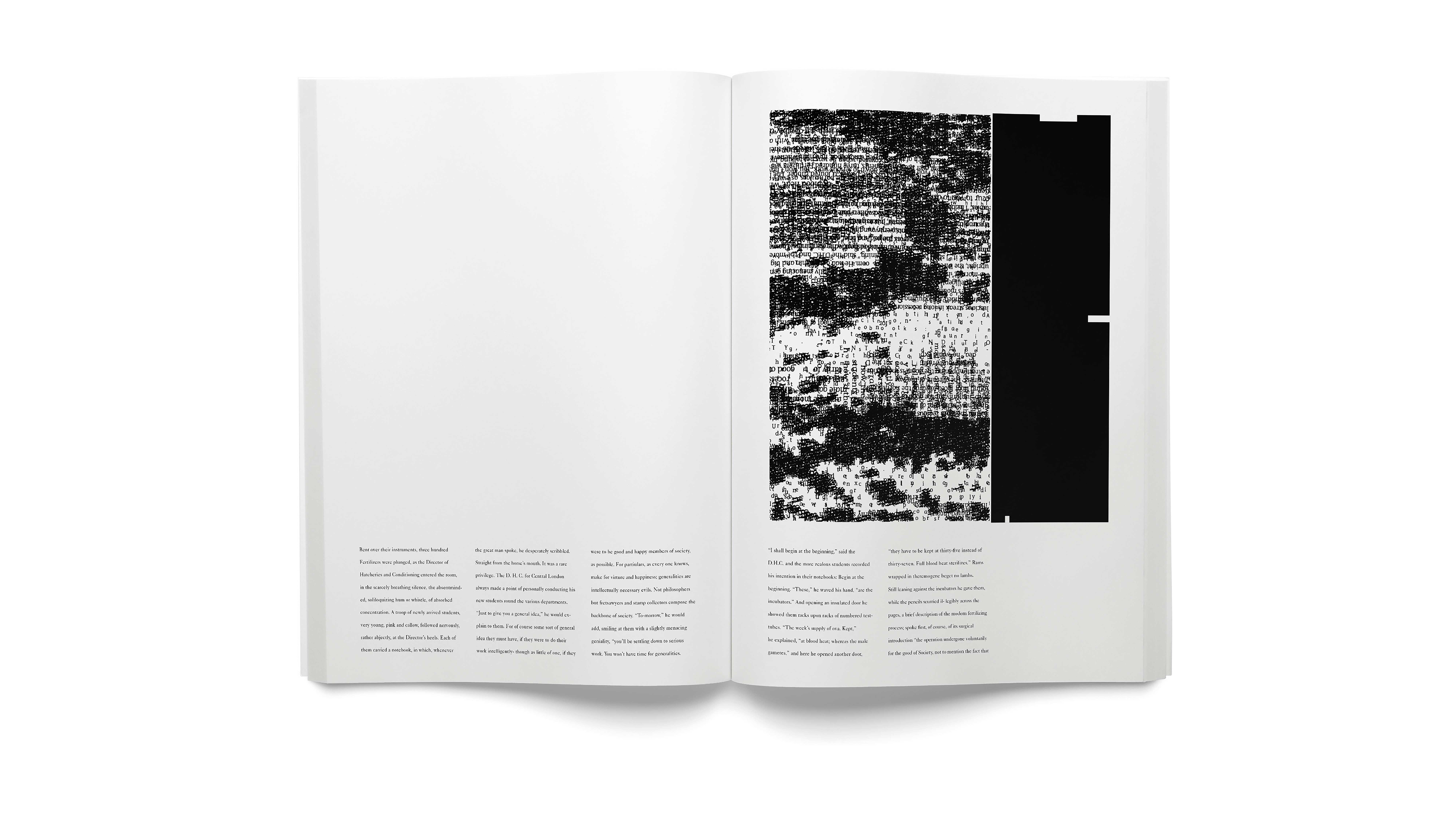 Typographic Texture Inspired by Urban Pattern