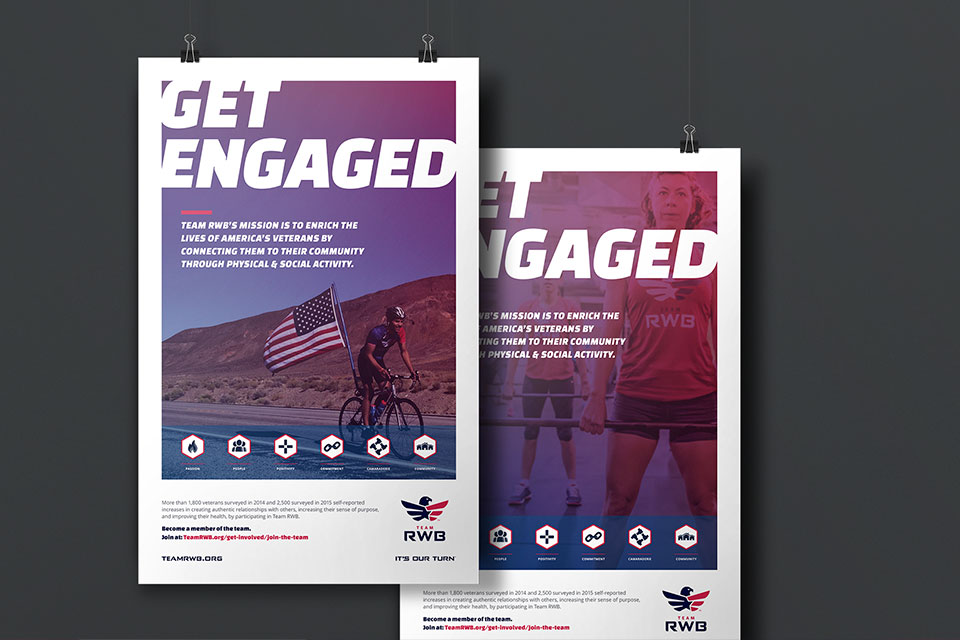 Team Red, White & Blue Brand