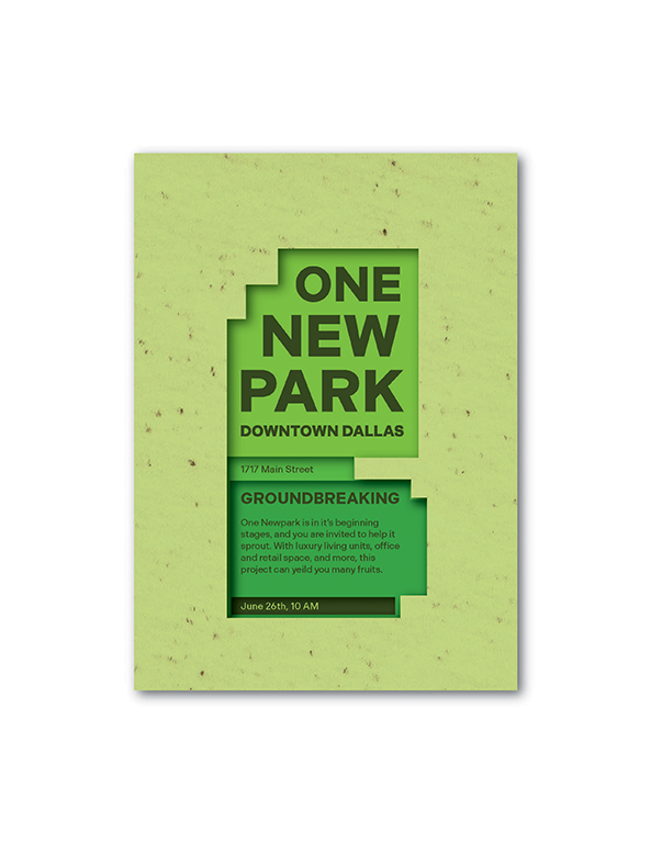 One Newpark Groundbreaking invitation