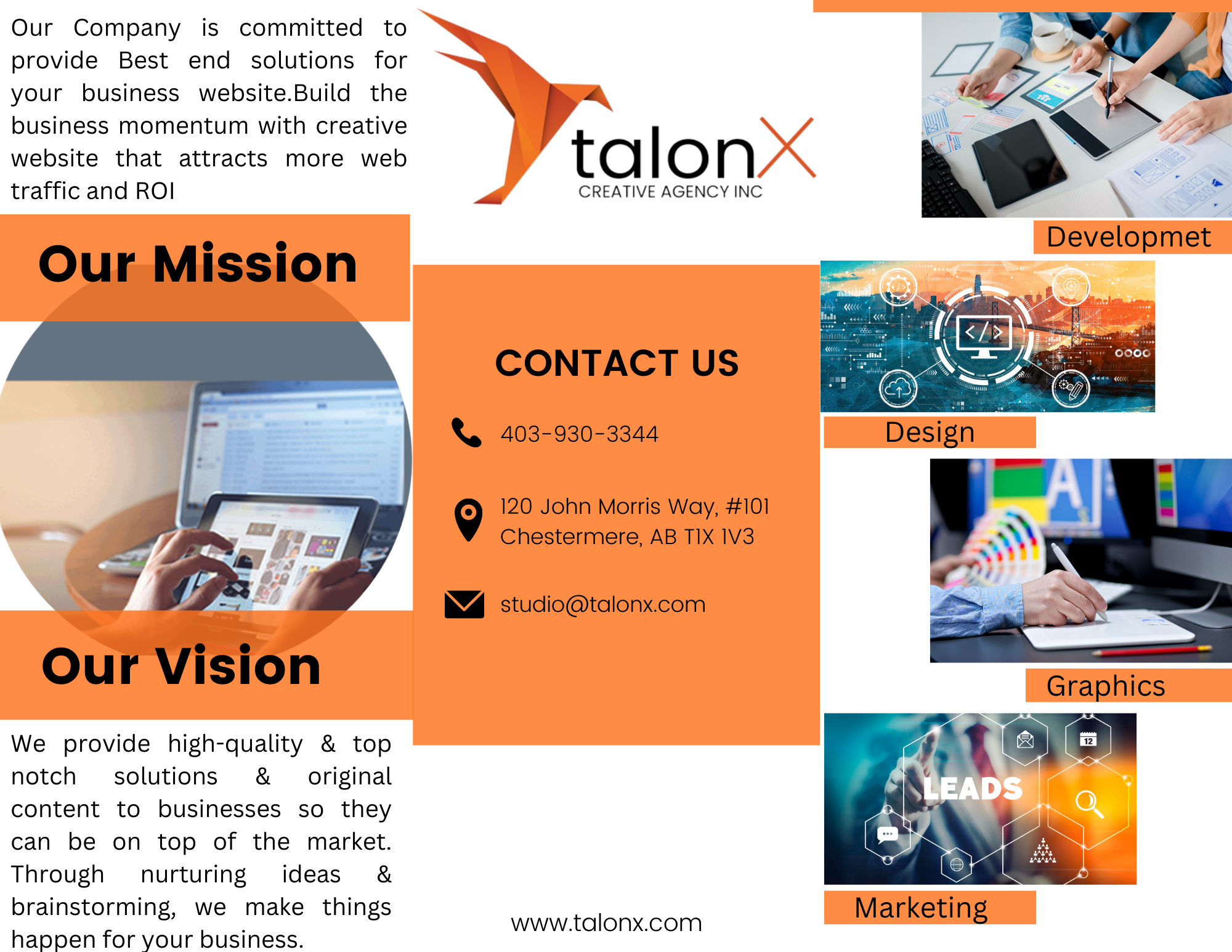 Calgary Web and Graphic Design agency