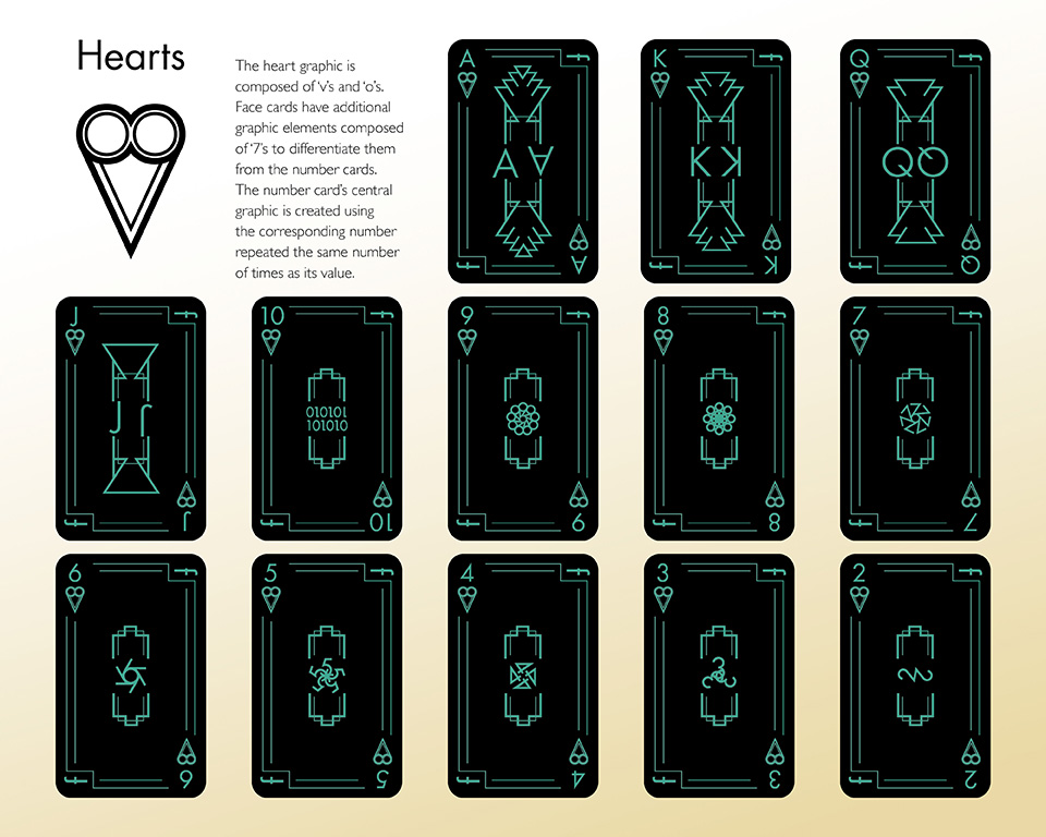 Futura: Typographic Playing Cards