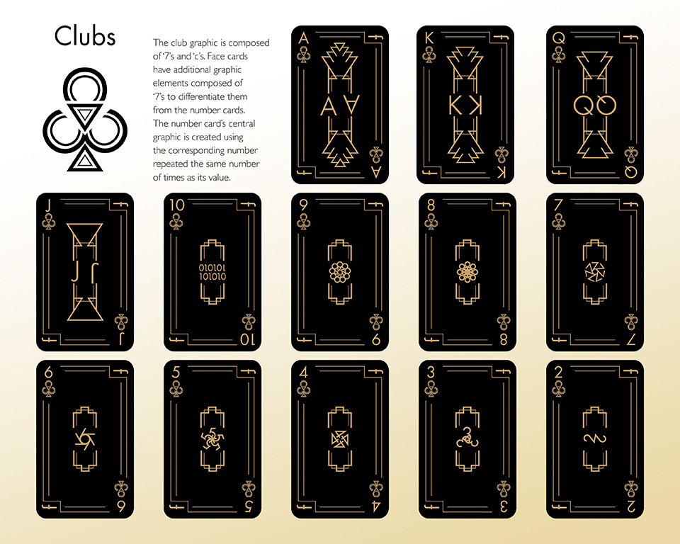 Futura: Typographic Playing Cards