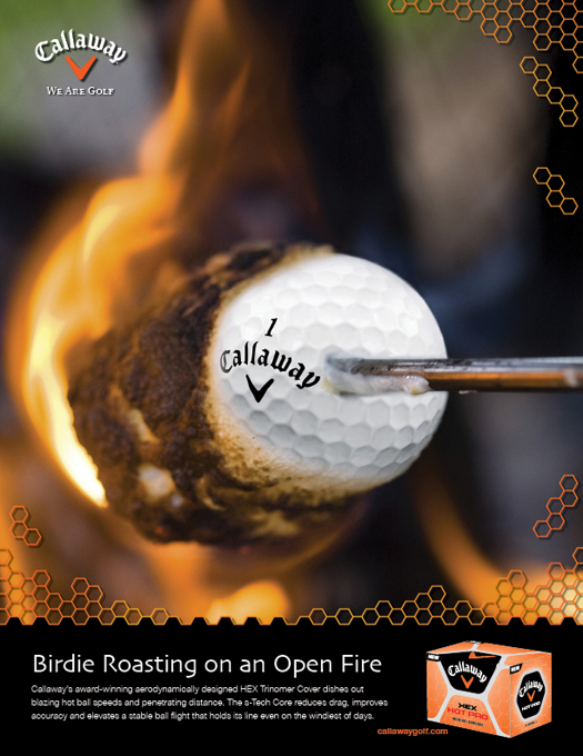 ad campaign for callaway golf