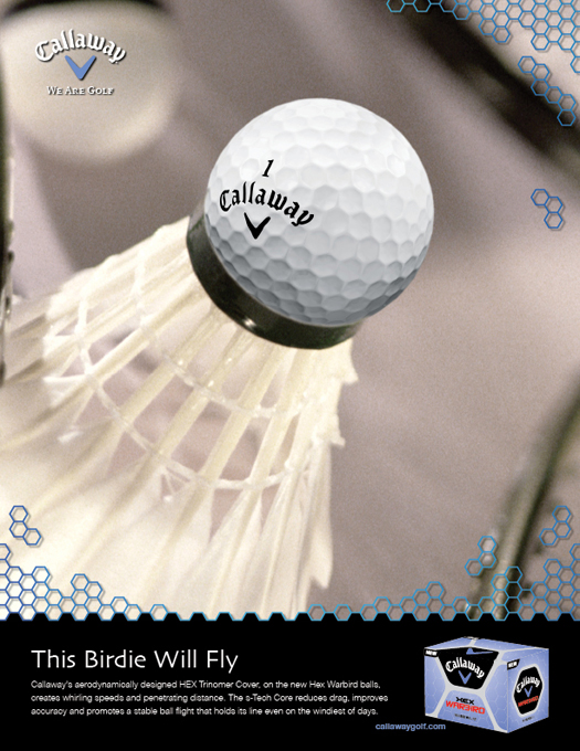 ad campaign for callaway golf