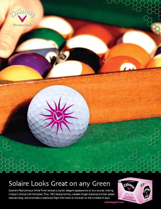 ad campaign for callaway golf